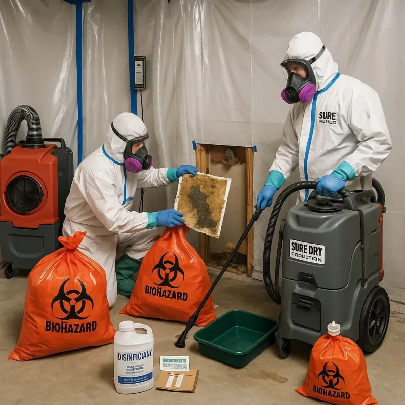 Contaminated Water Handling Protocols process in Chappell, NE